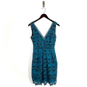 Turquoise Lace Dress